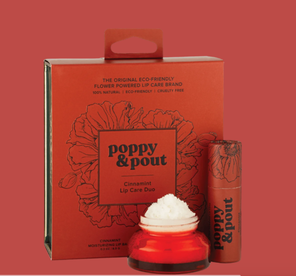 poppy and pout lip care duo gift set